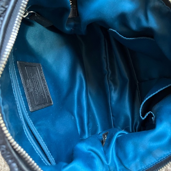 Coach Madison Quilted Chevron Nylon Lindsey - Picture 7 of 8